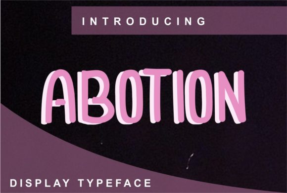 Abotion: A Versatile Display Font for Modern Web Design
