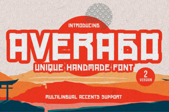 Averago: The Bold Typeface for Editorial Impact