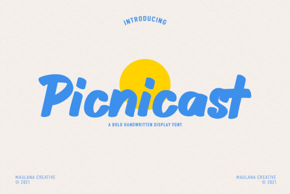 Boost Your Brand with Picnicast: A Friendly Display Font