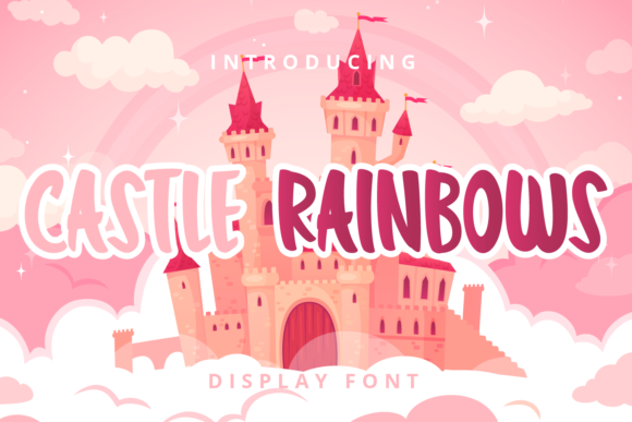Castle Rainbows Font: A Playful Display Typeface for Digital Creators