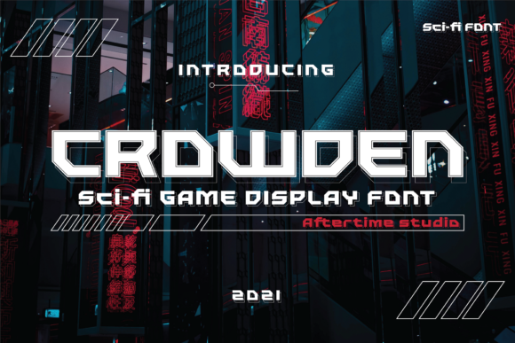 Crowden: A Bold and Stylish Display Font