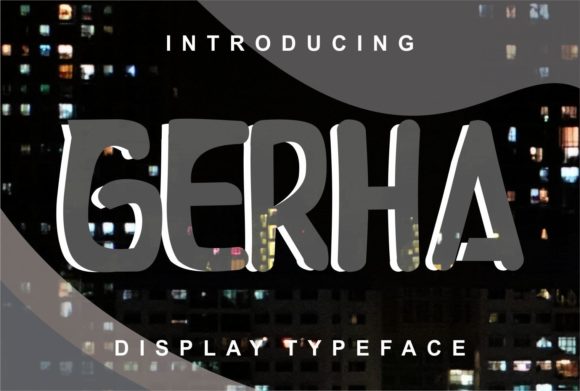 Discover Gerha: A Versatile Display Font for Editorial Design