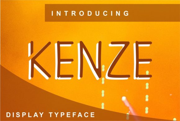 Discover Kenze: A Versatile Display Font for Creative Projects