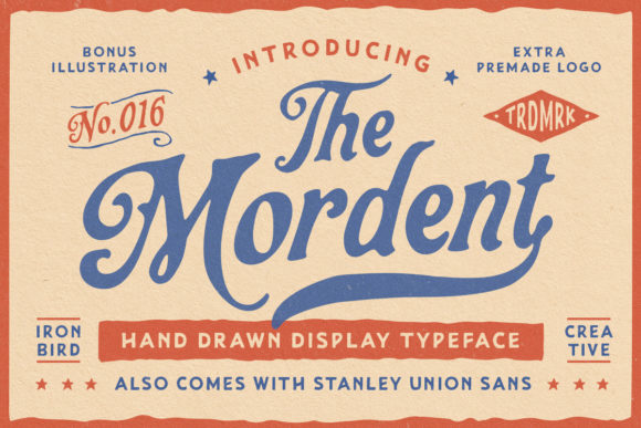 Discover The Mordent Trio: A Retro-Styled Font for Editorial Charm