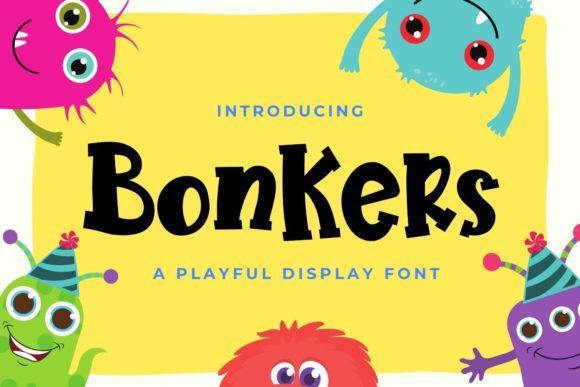Discovering Bonkers: A Friendly Display Font for Creative Projects
