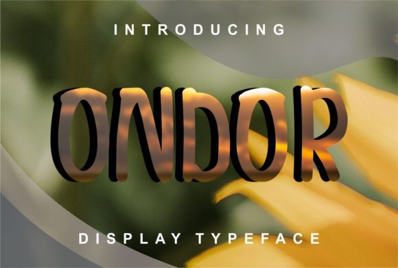Enhance Your Brand with Ondor: A Versatile Display Font