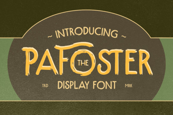 Enhance Your Web Design with The Pafoster Font