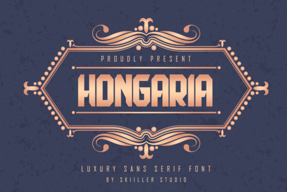 Hongaria: A Bold and Vintage Display Font for Eye-Catching Campaigns