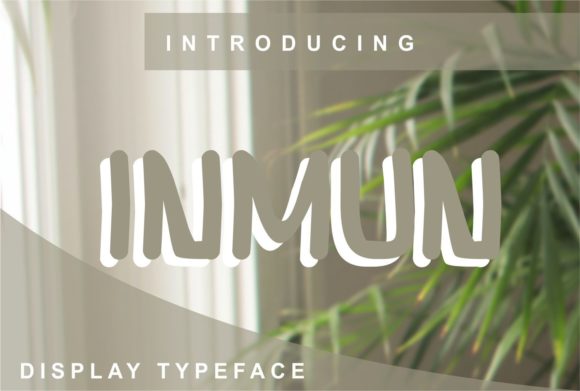 Inmun: A Bold and Versatile Display Font