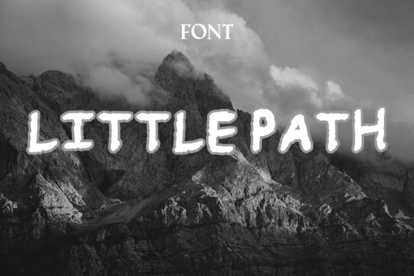 Little Path: A Spectacular Display Font for Editorial Design