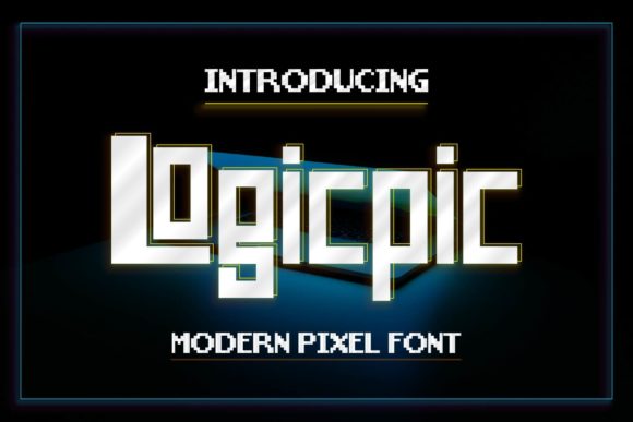 Logicpic: A Futuristic Display Font for Modern Business Branding