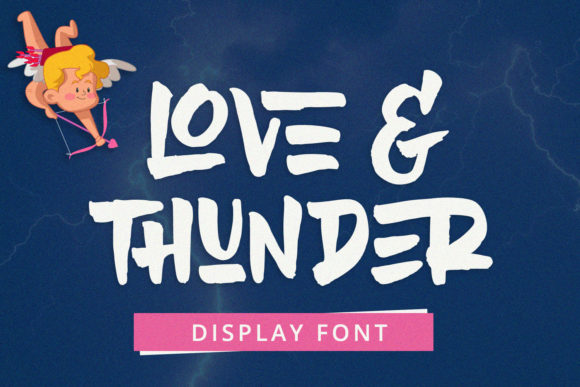 Love Thunder: A Fun, Futuristic Font for Bold Campaigns