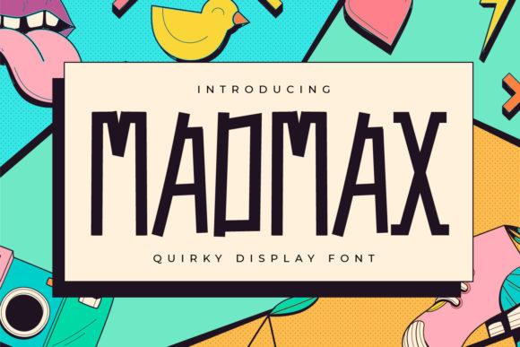 Madmax: A Bold and Quirky Typeface for Web Design