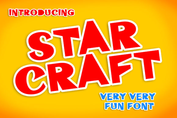 Star Craft: A Bold and Versatile Display Font