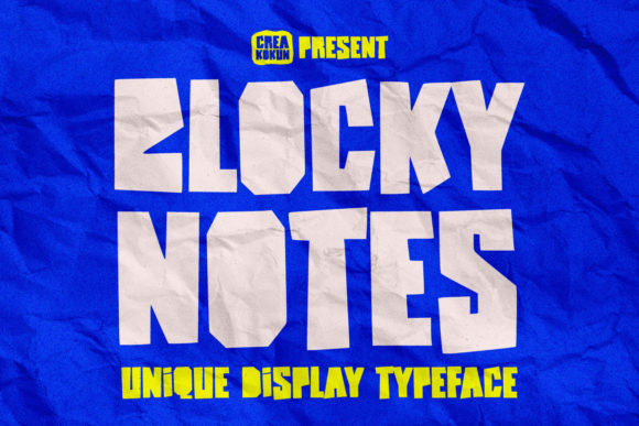 Transform Your Brand with Blocky Notes: A Bold and Colorful Display Font