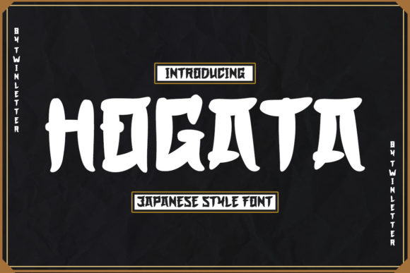 Transform Your Brand with Hogata: A Unique Display Font