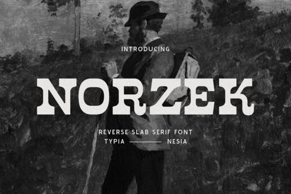 Transform Your Brand with Norzek: A Bold, Western Display Font