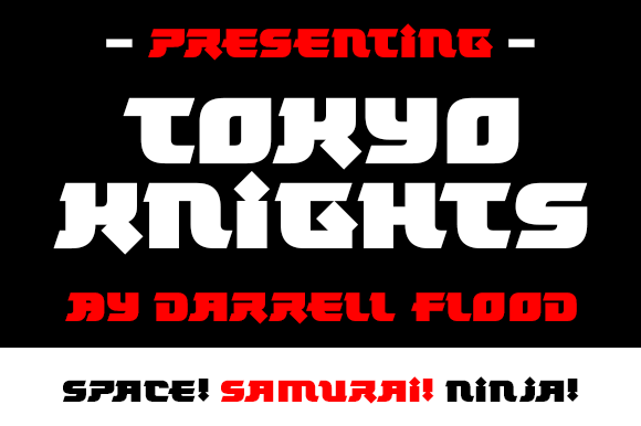 Transform Your Brand with Tokyo Knights: A Unique Display Font