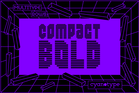 Transform Your Designs with MultiType Rows Compact Bold