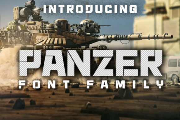 Unleash Creativity with Panzer: A Bold Display Font