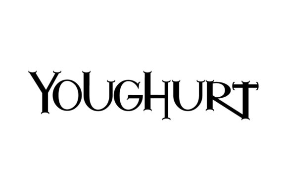 Youghurt: A Quirky Display Font for Editorial Design